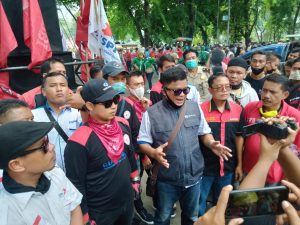 FSPMI Sumut : UU Cipta Kerja “Ladang” PHK Massal Bagi Buruh