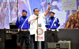 Presiden KSPSI Andi Gani, Sambangi Istana Presiden Bahas Kepastian THR Buruh