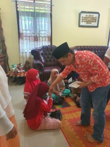 DPP Media Online Independen Santuni 500-an Anak Yatim di Palas Sumut
