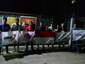 Sedih! Upah dan THR Belum Dibayar, Buruh PLTD PT SRP di Sumbawa 4 Hari Gelar Aksi Nginap