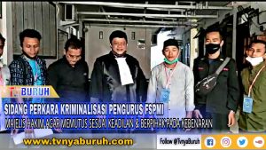 Kawal Kriminalisasi Aktivis Buruh! FSPMI Sumut: Semoga Hakim PN Sibuhuan Berpihak Kepada Kebenaran