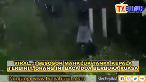 Viral..! Sosok “Hantu” Tanpa Kepala, Tertangkap Kamera di Areal Gedung Tua