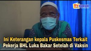 Ini Pernyataan Kepala Puskesmas, Terkait Buruh Pabrik Yang Melepuh Kulitnya, Usai Suntik Vaksin