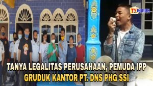 Puluhan Pemuda Padang Lawas, Geruduk Perusahaan Perkebunan Sawit PT DNS – PHG, Ada Apa?