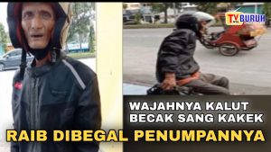 Kasihan..! Becak Motor Kakek Ini Dibawa Kabur Penumpangnya