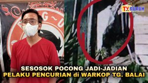 BAH.. ! POCONG JADI-JADIAN MENCURI TEREKAM CCTV