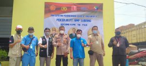FSPMI Bersama POLRES SUBANG Kembali Gelar Vaksinasi ke II Untuk Buruh PT. Budi Makmur Perkasa
