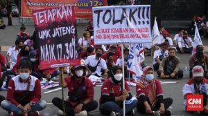 Kenaikan UMP Jawa Tengah Terendah di RI, Buruh Protes, Sebut Gubernur Ganjar Tidak Layak Capres