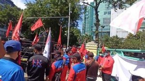 Aliansi Buruh Medan Demo, Minta Walikota Bobby Nasution Mencopot Kadisnaker Hanalore Simanjuntak, Ini Sebabnya