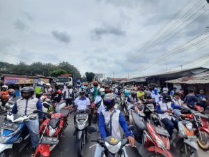 Buruh Serang, Gelar Aksi Daerah Dengan Mogok Kerja