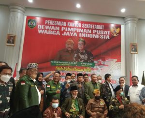 Hendropriyono Resmikan Gedung DPP Warga Jaya Indonesia