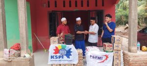 FSPMI Padang Lawas Salurkan Bantuan Sembako ke Ponpes Nizhomul Hikmah