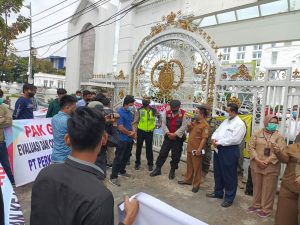 Dugaan Adanya Kehilangan Minyak Kotor CPO di PT. Perkebunan Sumatera Utara di Dua Pabrik Kelapa Sawit, Gema Lakukan Demo ke Gubsu.