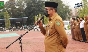 Direktur RSUD Pimpin Langsung Apel Di Lingkungan Pemko Dumai