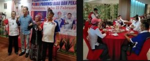 Usai Acara Pelantikan, Ketua Umum PWMOI Silaturahmi ke Walikota Pekanbaru.