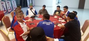 Pengurus DPP MOI Pusat dan Pengurus MOI Provinsi Riau Lakukan Diskusi Usai Pelantikan.