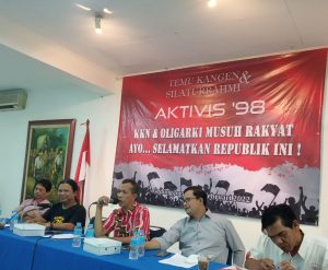 Aktivis 98 Bentuk Komite Rakyat Lawan KKN