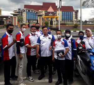 Perkumpulan Wartawan Media Online Indonesia, Laporkan Menteri Agama Yoqut Cholil ke Polda Riau