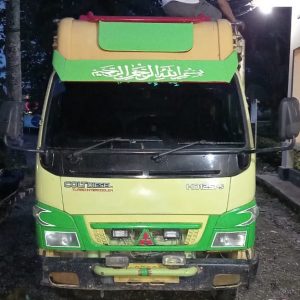1 Unit Truk Colt Diesel berhasil diamankan Team Keamanan PTPN III KANAS.