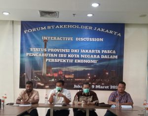 Forum Stakeholder Jakarta Usulkan Jakarta Menjadi Pusat Ekonomi Dan Bisnis Pasca UU IKN