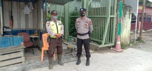 Personil Polsubsektor, Jajaran Polres Pelalawan Melaksanakan Patroli Cegah C3