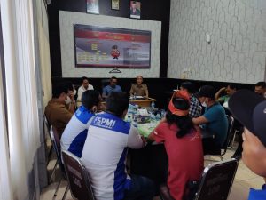 Polres Pelalawan Gelar Pertemuan Terkait Tuntutan Aksi FSPMI Provinsi Riau, Terhadap Manajemen PT. Vintorindo Alam Lestari