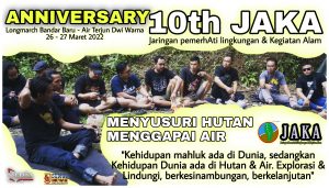Genap 10 Tahun, Komunitas Pecinta Alam JAKA Tak Berhenti Suarakan Jaga Bumi