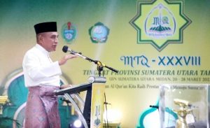 Gubsu di UINSU, MTQ Bentuk Generasi Berkualitas dan Berakhlak Mulia.