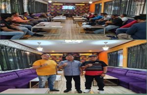 Konsulidasi FSP Pertanian perkebunan sumut Santoso bersama ketua DPD KSPSI AGN