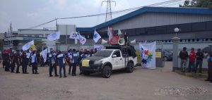 PHK 3 Orang Pekerjanya, FSPMI Tangerang Datangi PT. SAS