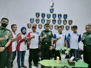 Silaturahmi PWMOI Dengan Korem 031 Wirabima, Kami Adalah Mitra TNI