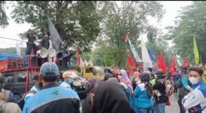 SP/SB Jabar Gelar Aksi Pra May Day, Ini 12 Tuntutannya