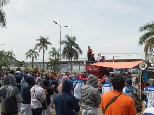 Untuk Kedua Kalinya, DPP FSPMI Kembali Gelar Aksi Nasional Solidaritas di PT. SA