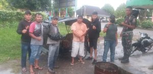 Terduga Pencuri Beserta Pengangkut Buah di Amankan PAM PTPN III KRPPT