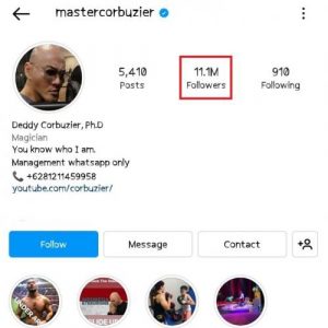 Imbas Konten LGBT, Deddy Corbuzier Kehilangan 8 Juta Follower di Instagram