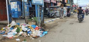 Parah!! Banyak Tumpukan sampah di Jalan Irian Kelurahan Pekan Tanjung Morawa