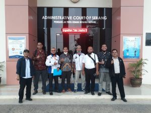 Sidang PTUN di Serang, Saksi Penggugat : Omnibus Law Inkonstisiunal, Turunannya Pun Tidak Berlaku
