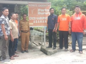 Kesbangpol Kabupaten Asahan penuhi janjinya berkunjung ke Kantor Sekretariat Exco Partai Buruh Asahan