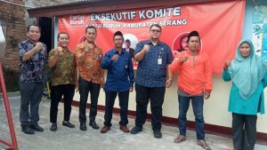 Kunjungan Mahkamah Partai Buruh di Sekber Kabupaten Serang, Ini yang dibahas