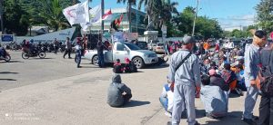 Aksi lanjutan PUK SPL FSPMI PT KPS,  Korda GMC : Kita Satu Komando