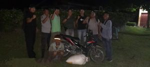 PAM PTPN III (Persero) KRPPT, Tangkap Pencuri Produksi, Diduga Penadah ber inisial Dedi penduduk Dusun Tebangan.