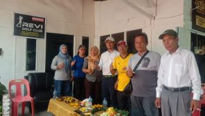 Peresmian Kantor Arevi Golf Club di Kuralimbaru