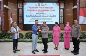 Tingkatkan kemampuan Personil, Polda Sumut Gelar pelatihan Public speaking Sambut Hari jadi Polwan dan Hari Kesatuan Gerak Bhayangkari