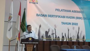 Pelatihan Asessor Badan Sertifikasi KADIN (BSK) DKI Jakarta Tahun 2022