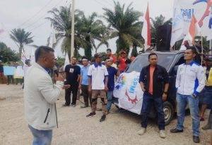 KC FSPMI Lakukan Aksi di PT ADEI Plantation dan Industri,” Atas Dihilangkannya Hak Natura Jatah Beras Istri dan Anak Karyawan