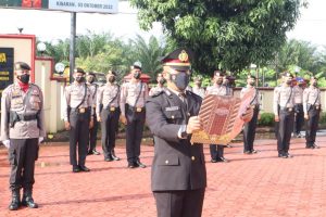 Kapolres Asahan Pimpin Upacara Hari Pahlawan ke-77 Tahun 2022