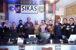 Bupati Asahan Launching Aplikasi SIKAS dan Tutup Virtual Asahan Job Fair 2022