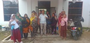 Pekerja BHL PT.Kedawi Jaya, Ramai-ramai Datangi Kantor Wasnaker