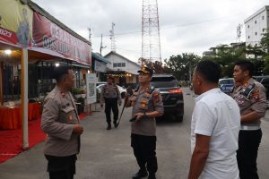 Jelang Nataru, Kapolres Asahan Cek Stasiun Kereta Api