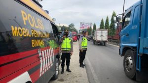 Personil Sat Binmas Giat Binluh di Wilkum Polres Asahan
